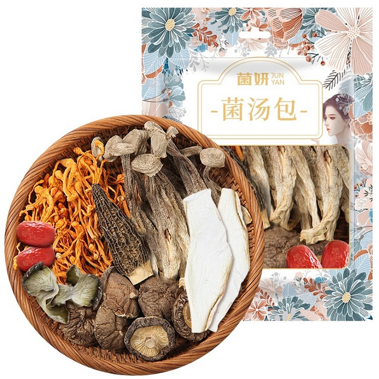 菌妍 七彩菌汤包 煲一碗山珍菌菇汤 70g 1 盒