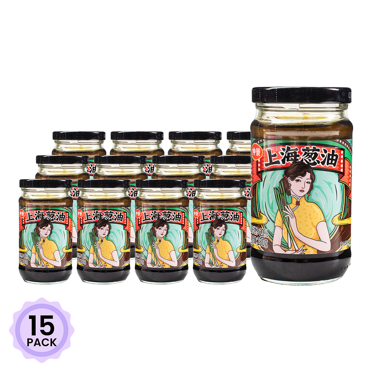 仲景 上海葱油酱 230 克*15 包