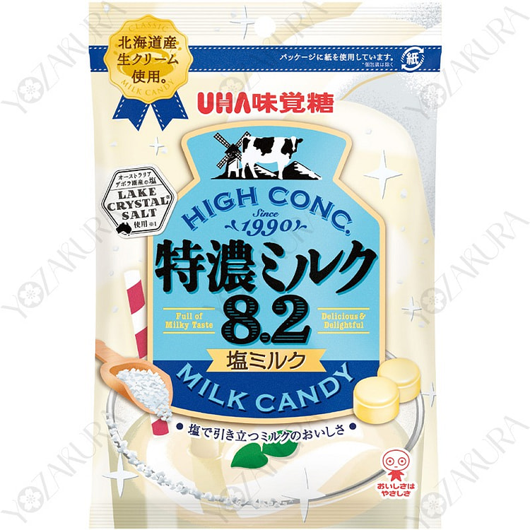 悠哈 味觉糖 特浓牛奶8.2 盐味牛奶 75g