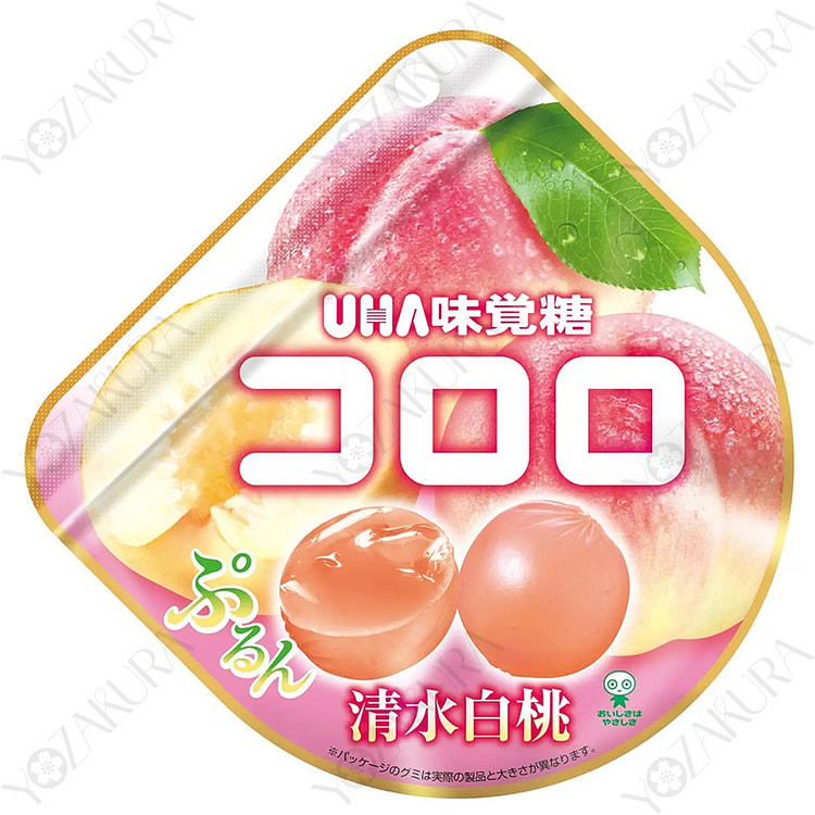 悠哈 味觉糖 Kororo 清水白桃 软糖 40g