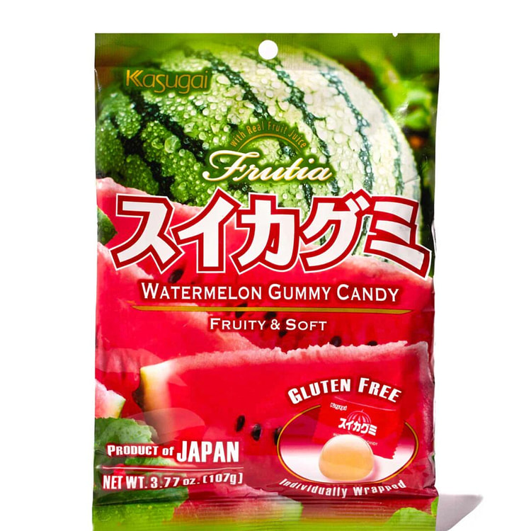 Kasugai Japanese Gummy Watermelon Flavor