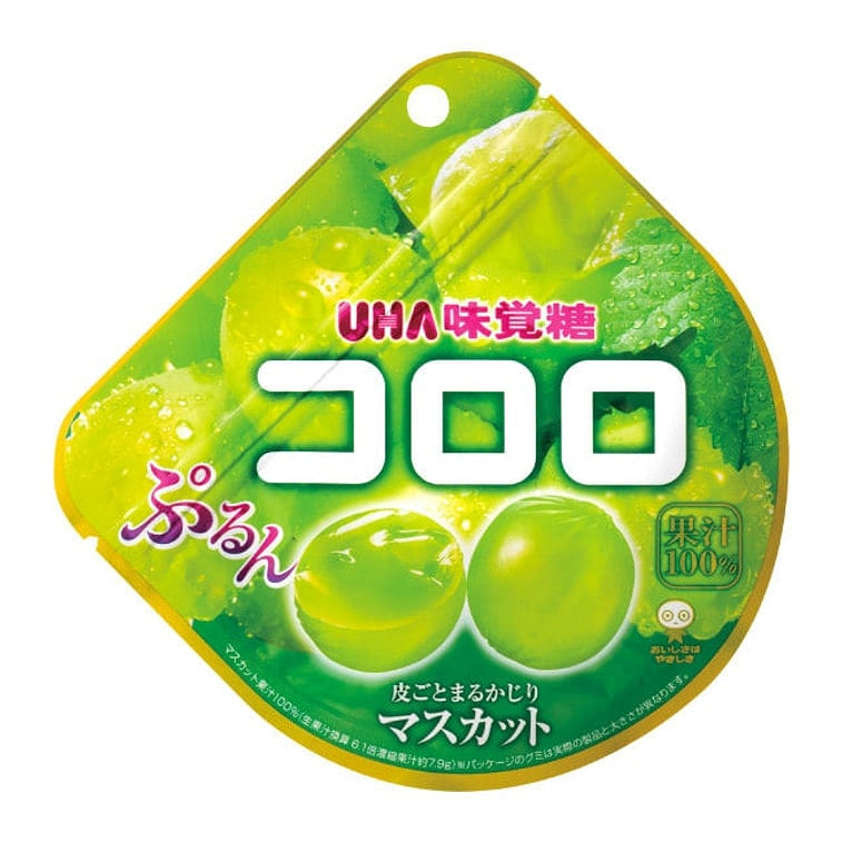 UHA Yummy Gummy Fruit Juice Grape Flavor 48g
