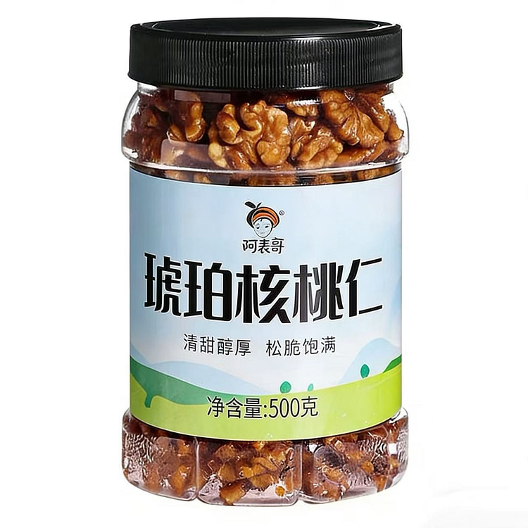 阿表哥琥珀核桃仁500g*1罐
