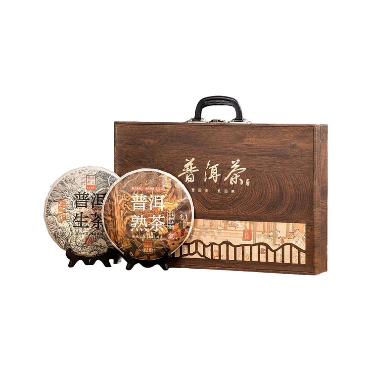 云南老普洱茶生茶714g 714 克