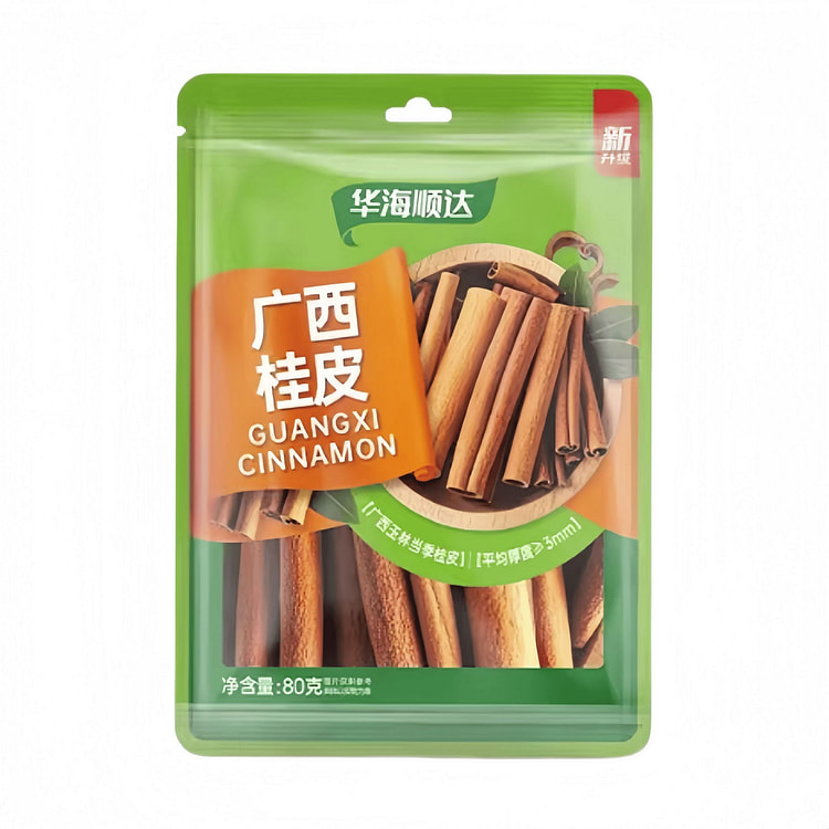 华海顺达 广西桂皮 80g*1袋 80 克