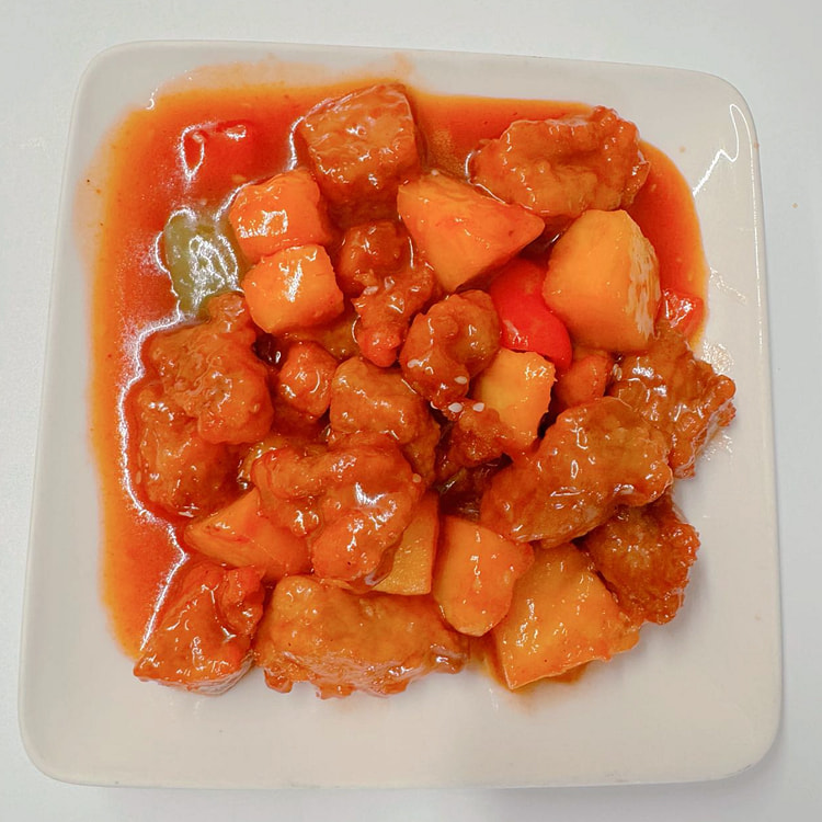 Sweet and Sour Pork with Pineapple