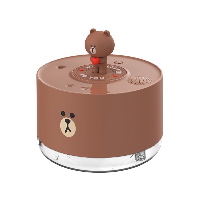 Get LINE FRIENDS Bluetooth Speaker Humidifier Ambient Light