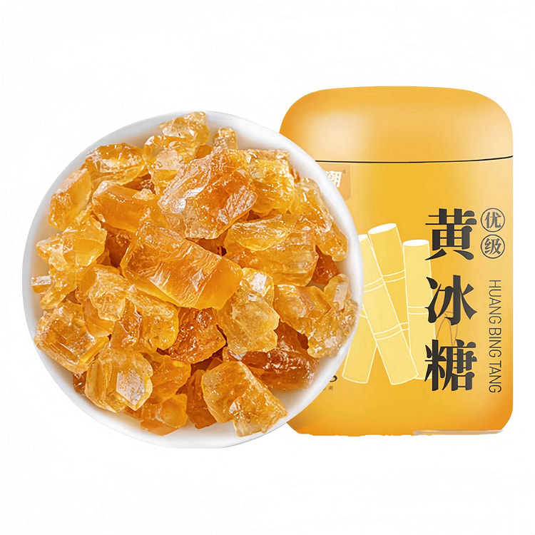 Premium Yellow Rock Sugar 750g*1 Jar 750 g