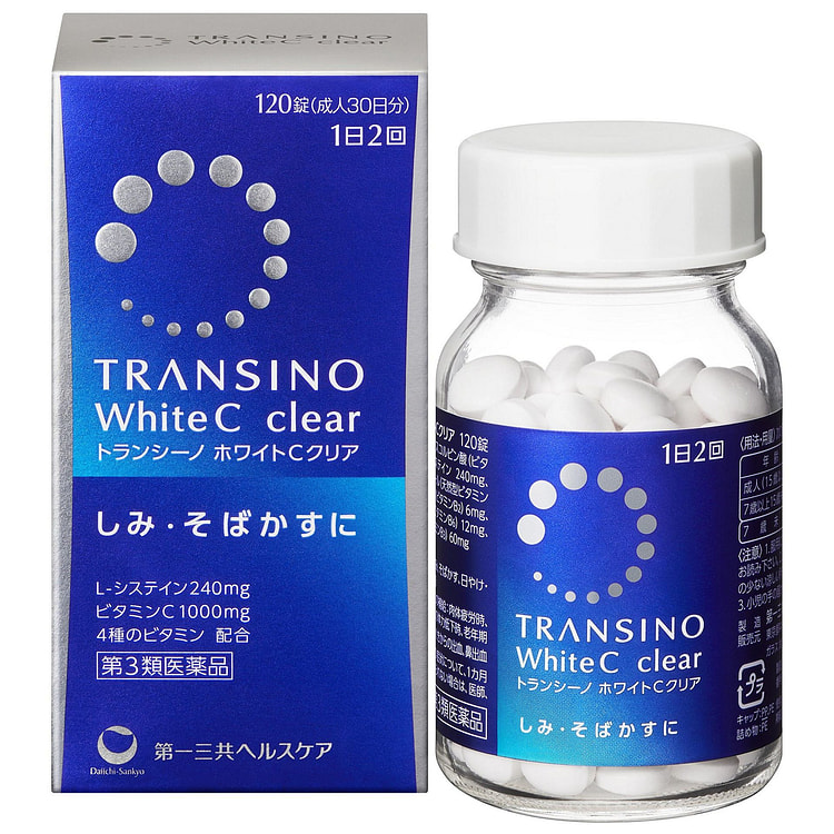 Daiichi Sankyo Transino Bright Pill 120tabs 1 each