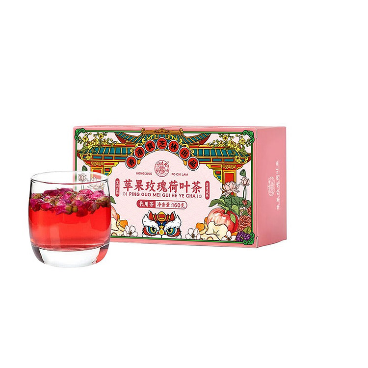 Trà Táo Hoa Hồng Lá Sen Po Chi Lam Hồng Kông