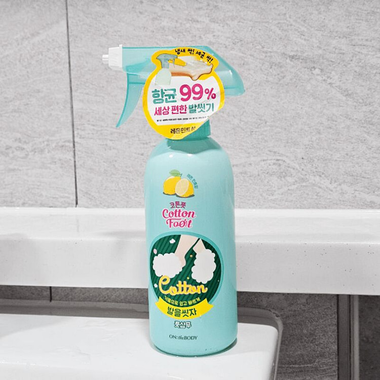 ON:THEBODY洗脚喷雾祛异味柠檬味385ml 385 毫升