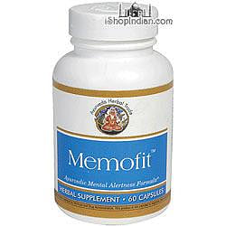 Memofit – Mental Alertness (Sandhu’s Ayurveda) – 60 capsules 60 count