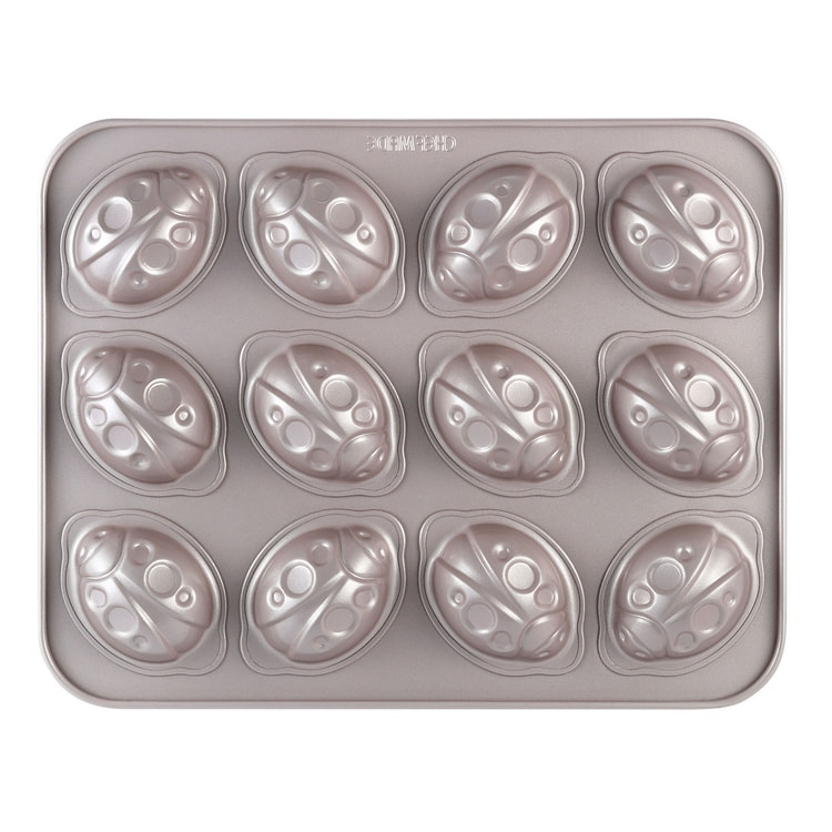 CHEFMADE12-Cavity Non-Stick Beetle Muffin Bake Pan