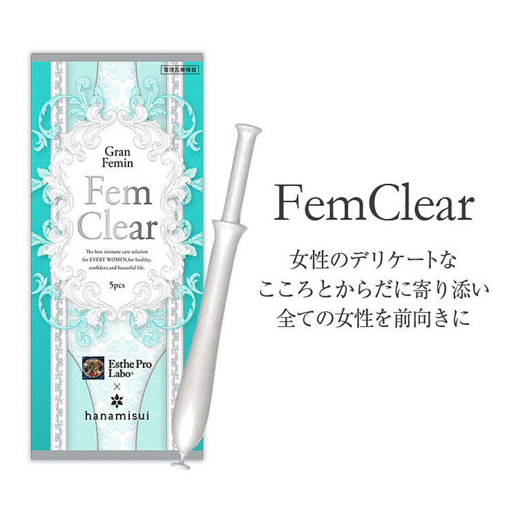 日本FemClear 私处护理凝胶 1.7g*5/ 1 盒