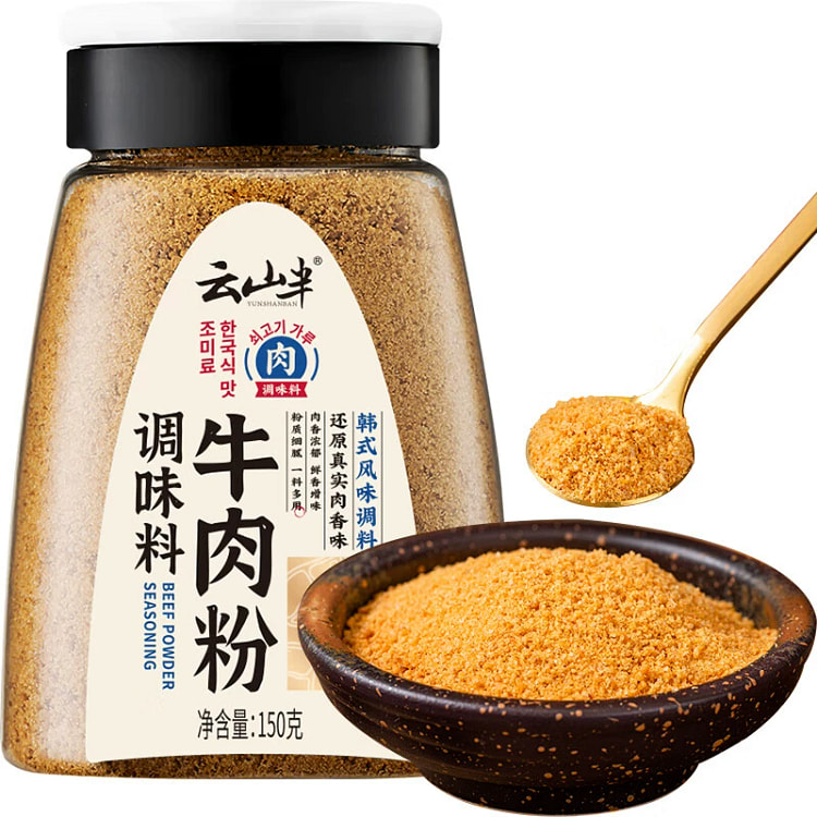 云山半牛肉粉味噌汤料150g*1瓶 韩式