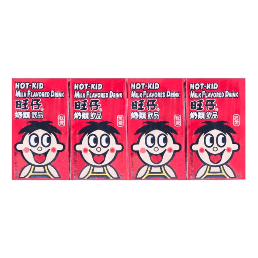 WANTWANT Milk Drink – 4 Packs* 4.22oz 1 each