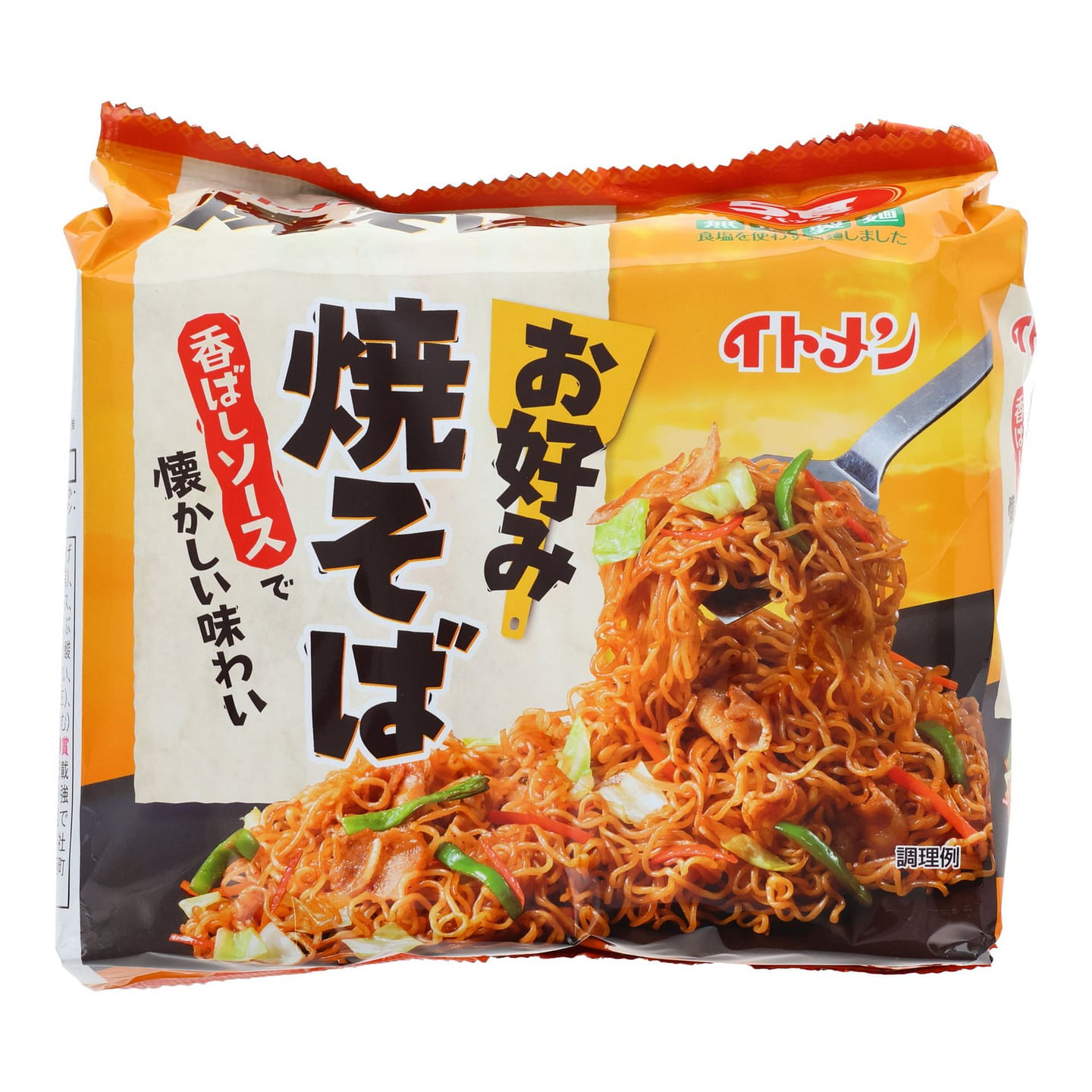Itomen Okonomiyaki Soba (5 Meal) 492 g