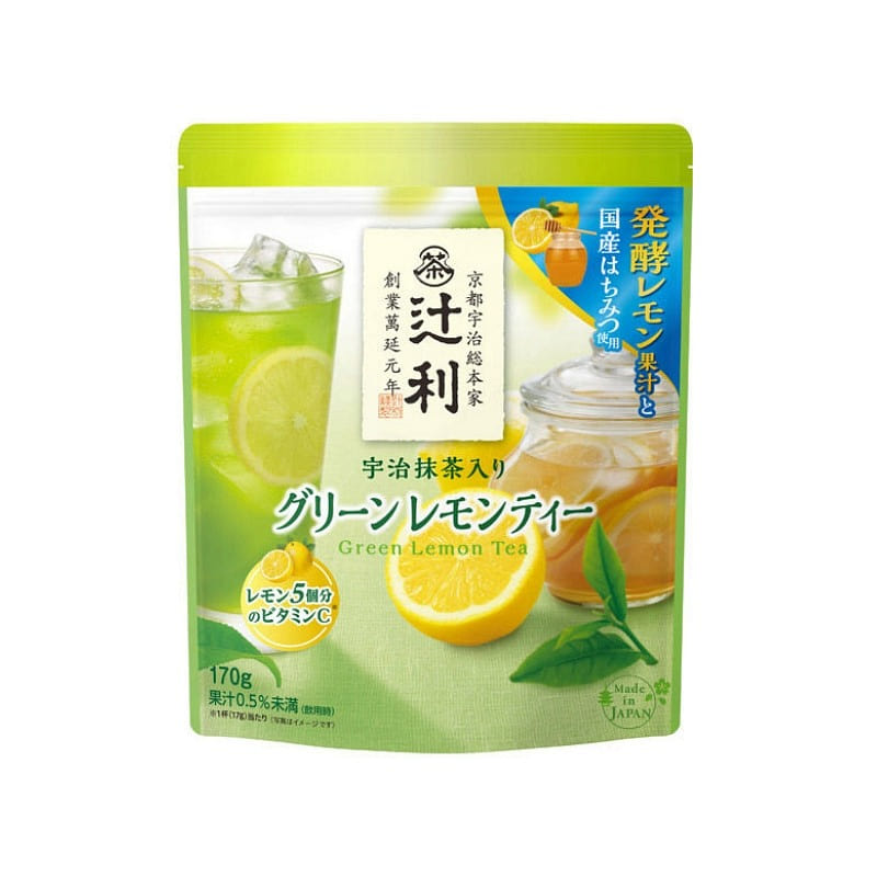 Kataoka Bussan Tsujiri Uji Matcha Green Lemon Tea 170 g