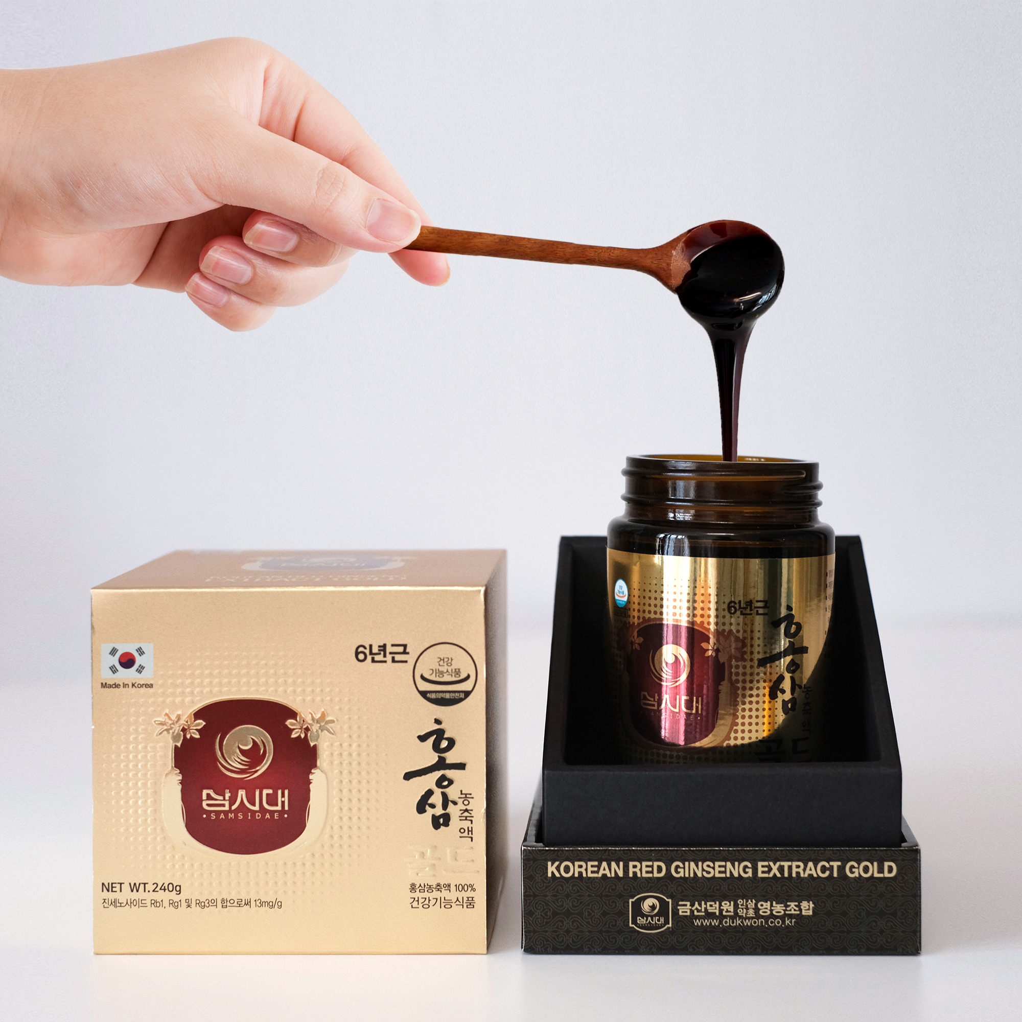 韓國紅參提取物金裝240克，純正6年生紅參百分之百濃縮- Weee!