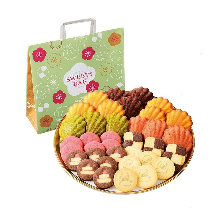 Hộp quà tặng bánh ngọt năm mới Cosy Corner 39 miếng