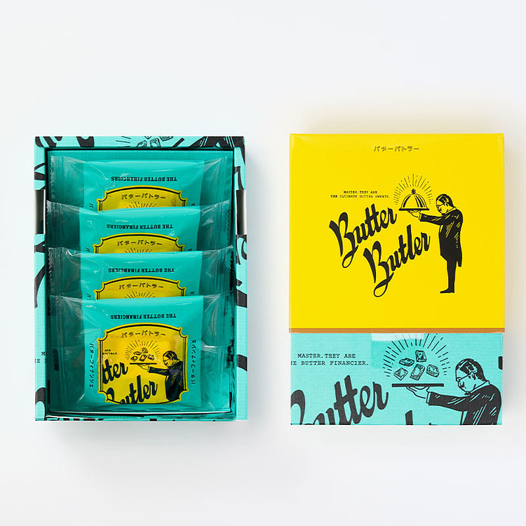 Butter Butler Butter Financier 4pcs JR East Souven 4 pack
