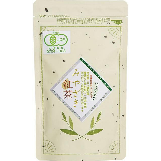 宮崎茶房 有機紅茶【ティーバッグ】2ｇ×25ｐ 1 パック