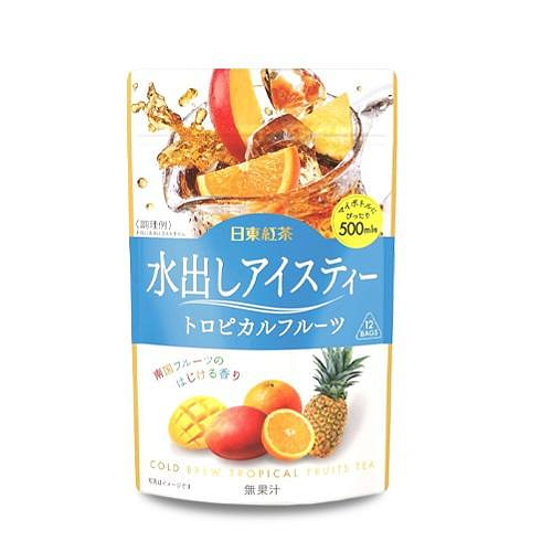 日东红茶 冷泡冰茶热带水果茶包 12包入