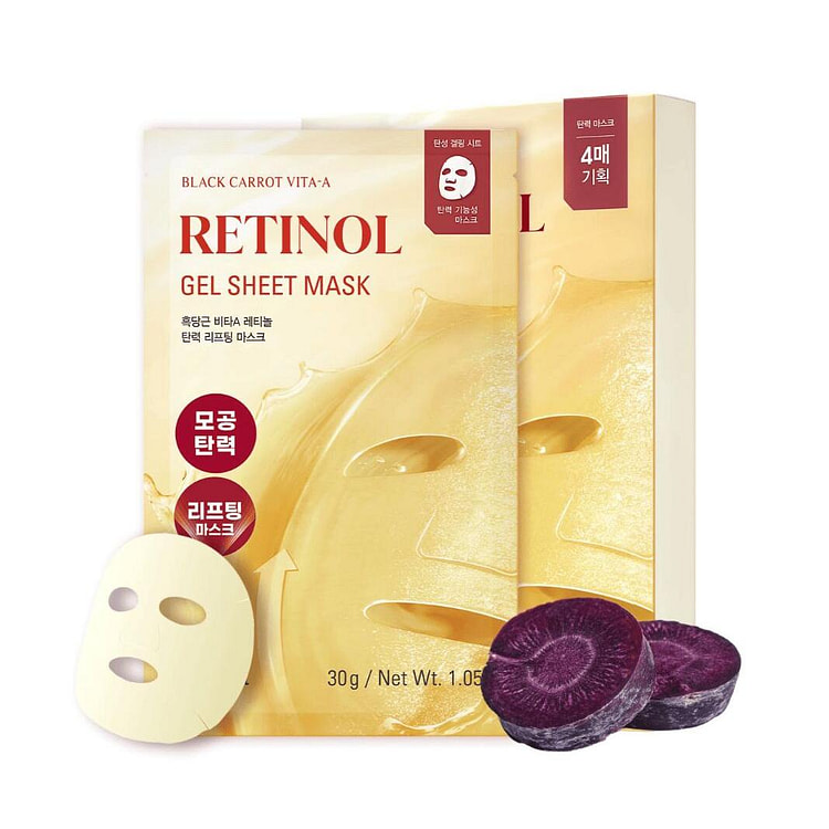 Goodal 视黄醇凝胶面膜 4 片装 1 份