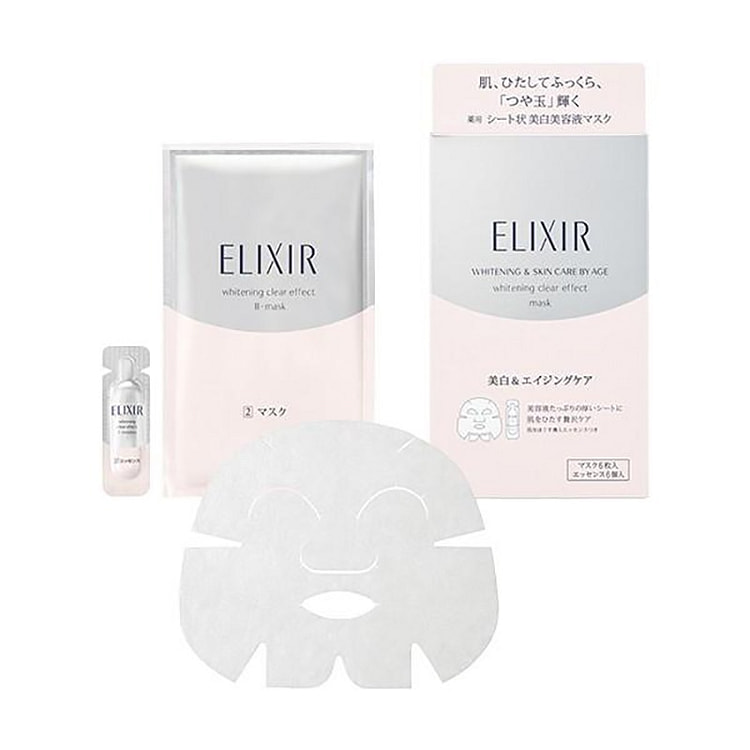 SHISEIDO ELIXIR Essence Mask 6 Sets