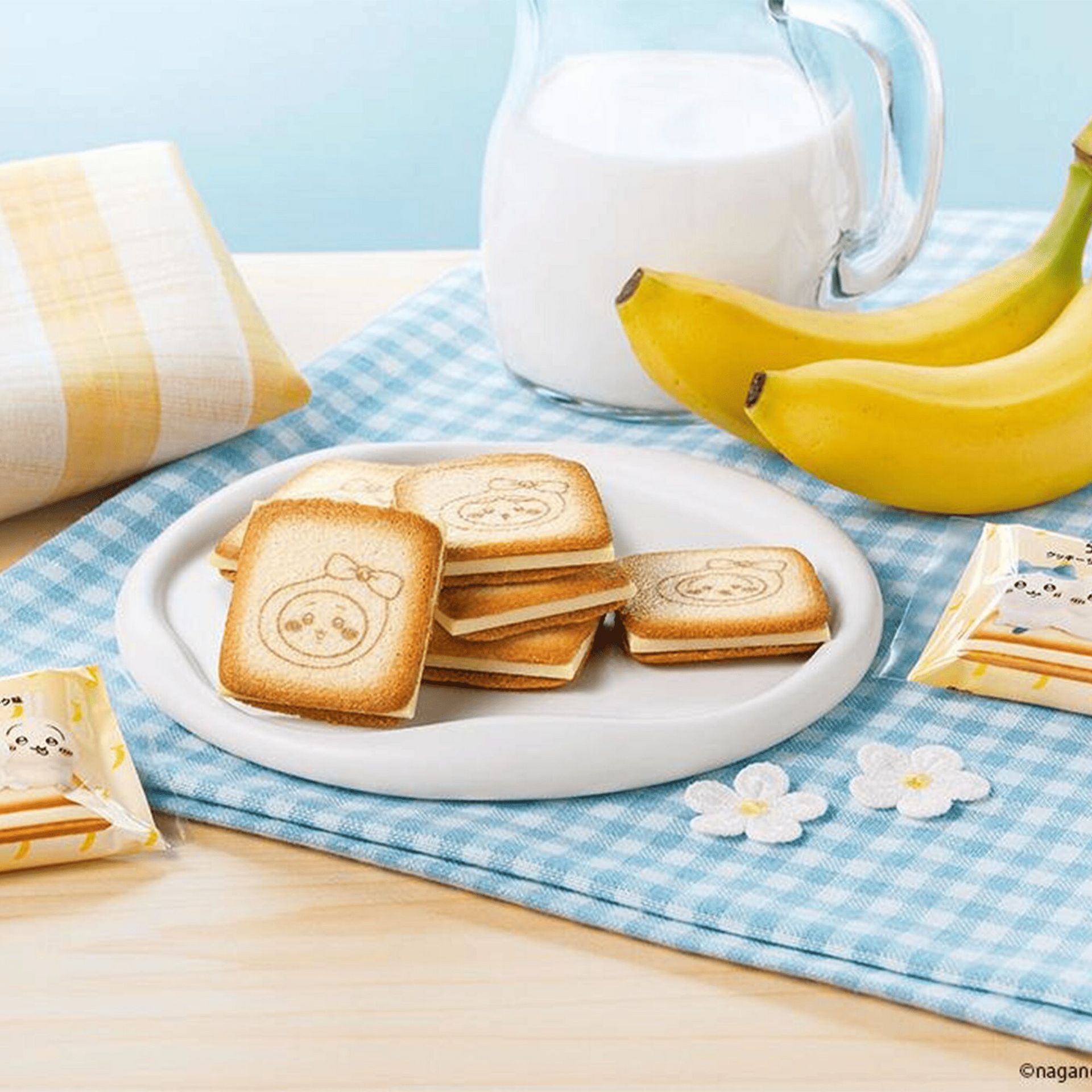 Get TOKYO BANANA Chiikawa Banana Milk Cookie 18pc 1 each Delivered