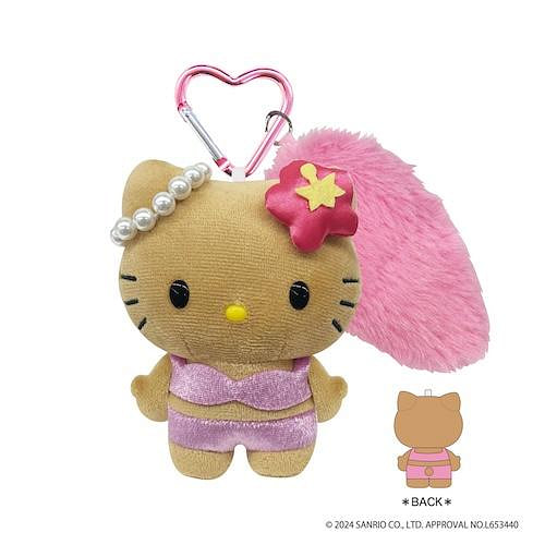 Sanrio Hello Kitty Mascot Keychain with Tail 1 each