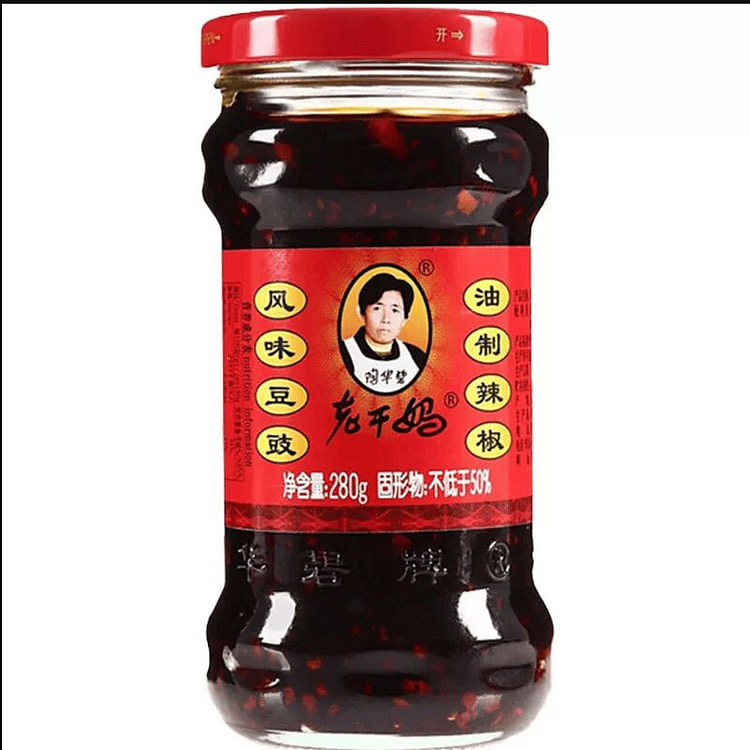 Lao Gan Ma Spicy Chili Bean Sauce 280g*1 bottle 280 g