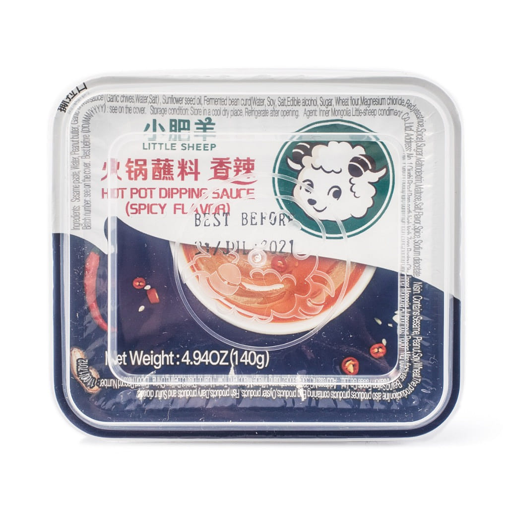 小肥羊火锅蘸料 香辣味 1盒 140 克*24 包
