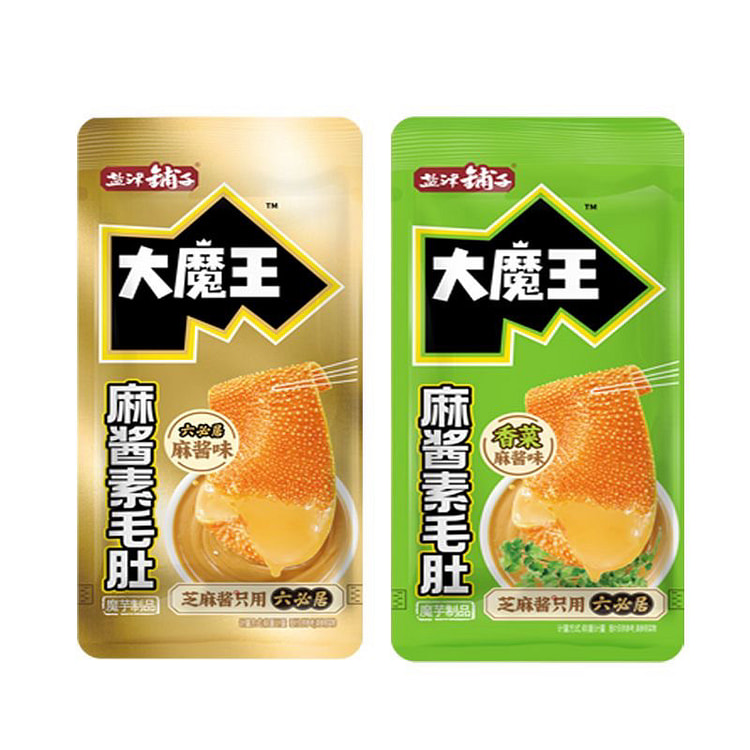 盐津铺子大魔王麻酱素毛肚 麻酱味200g*1 200 克