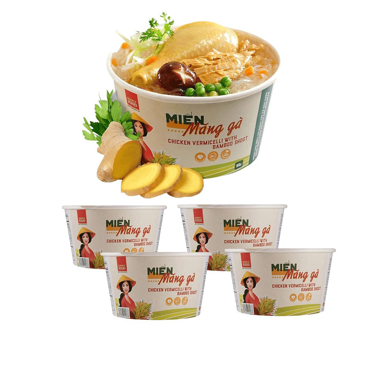 [Simply Food] Chicken Bamboo Vermicelli 55g x5 55 g