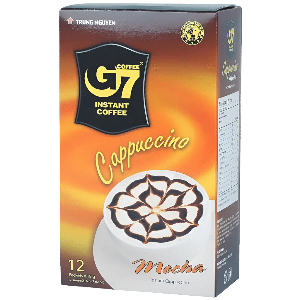 Trung Nguyen G7 Coffee Instant Mocha Cappuccino 1 each