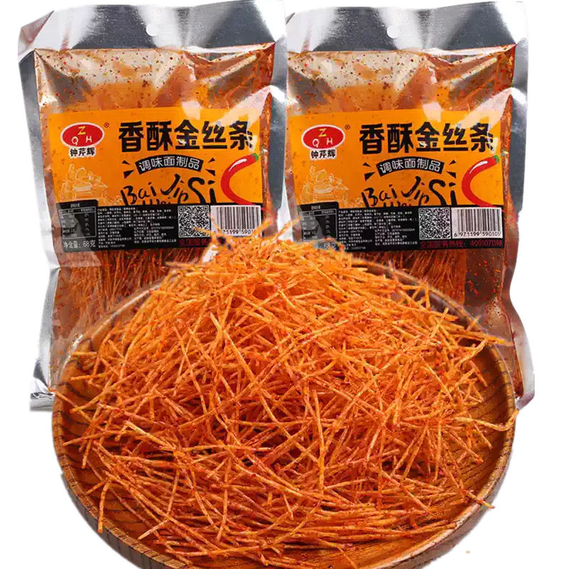 钟芹辉香酥金丝辣条 60g*5 袋 60 克