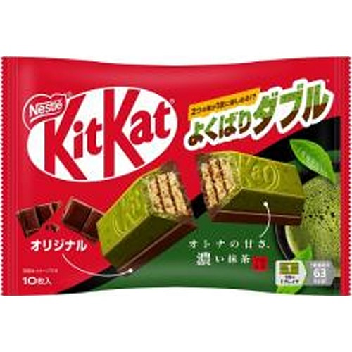 雀巢 KitKat Yokubari双浓抹茶&原味