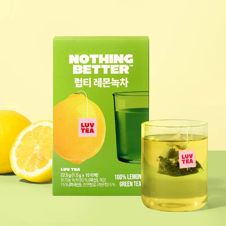 Idol Care Tea Lemon Green Tea (15 Bags) 1.5 g