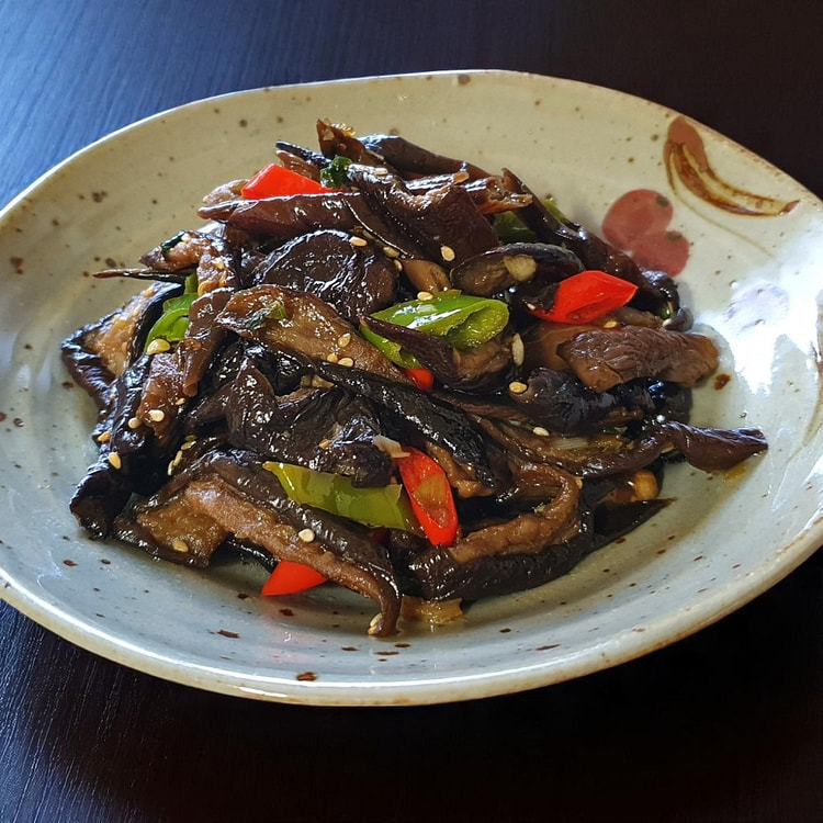 炒茄子干