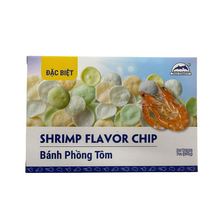 Twin Dolphin 特製蝦味脆片 200克
