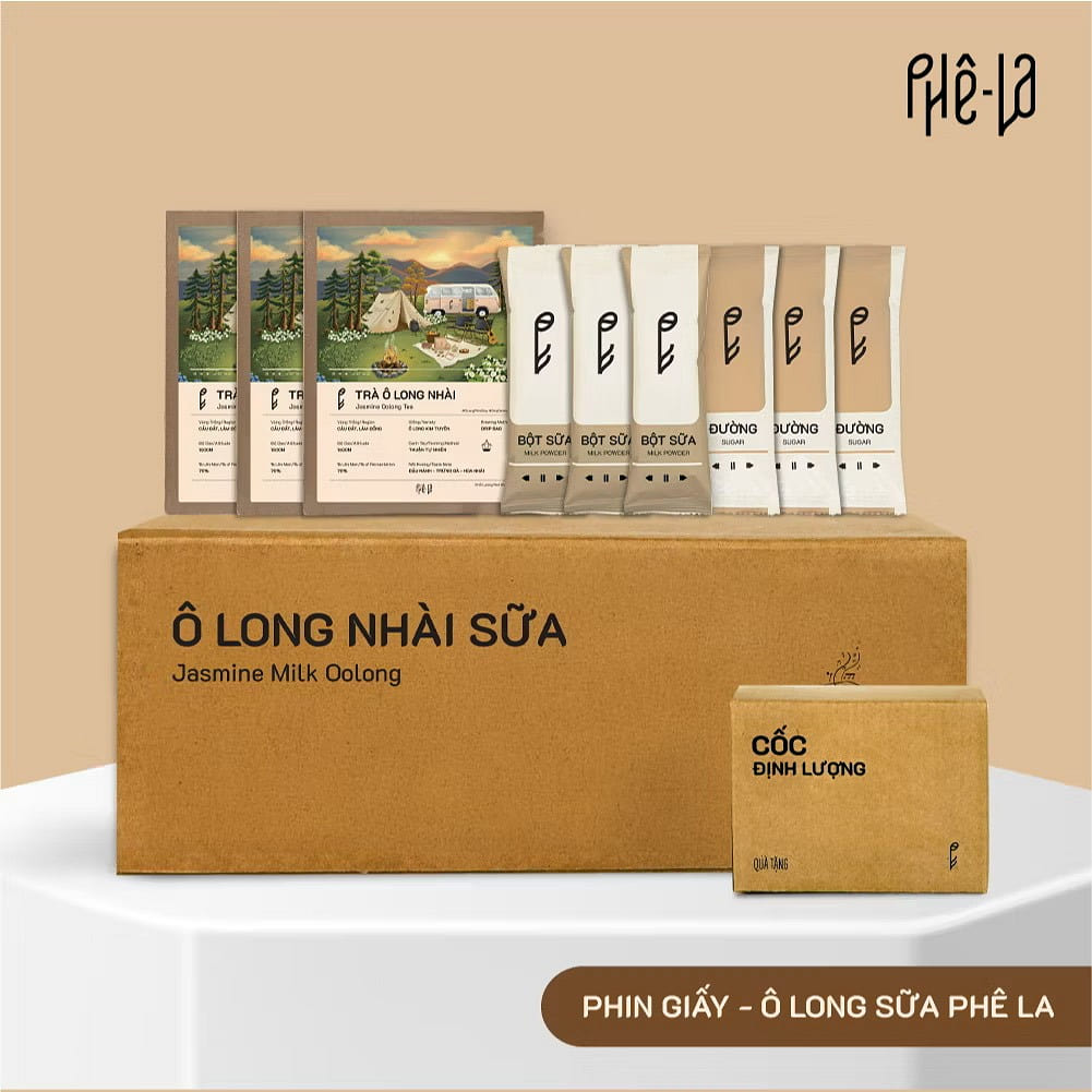 PheLa Jasime long Milk Tea Dalat Specialty SET 10 1100 g