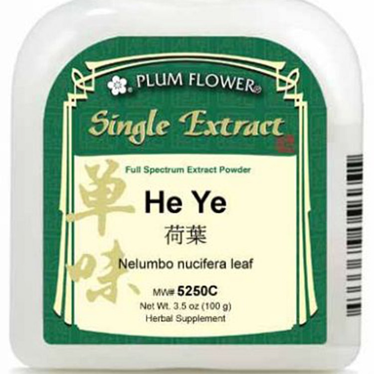 He Ye, extract powder Nelumbo nucifera leaf