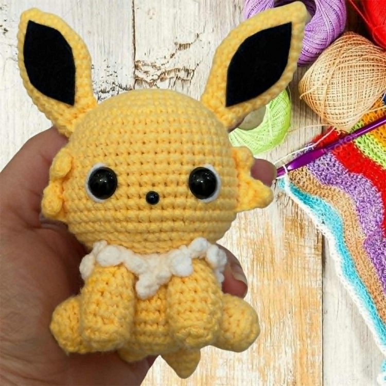 手作りポケモンジョルテオンかぎ針編みあみぐるみギフト 1 count
