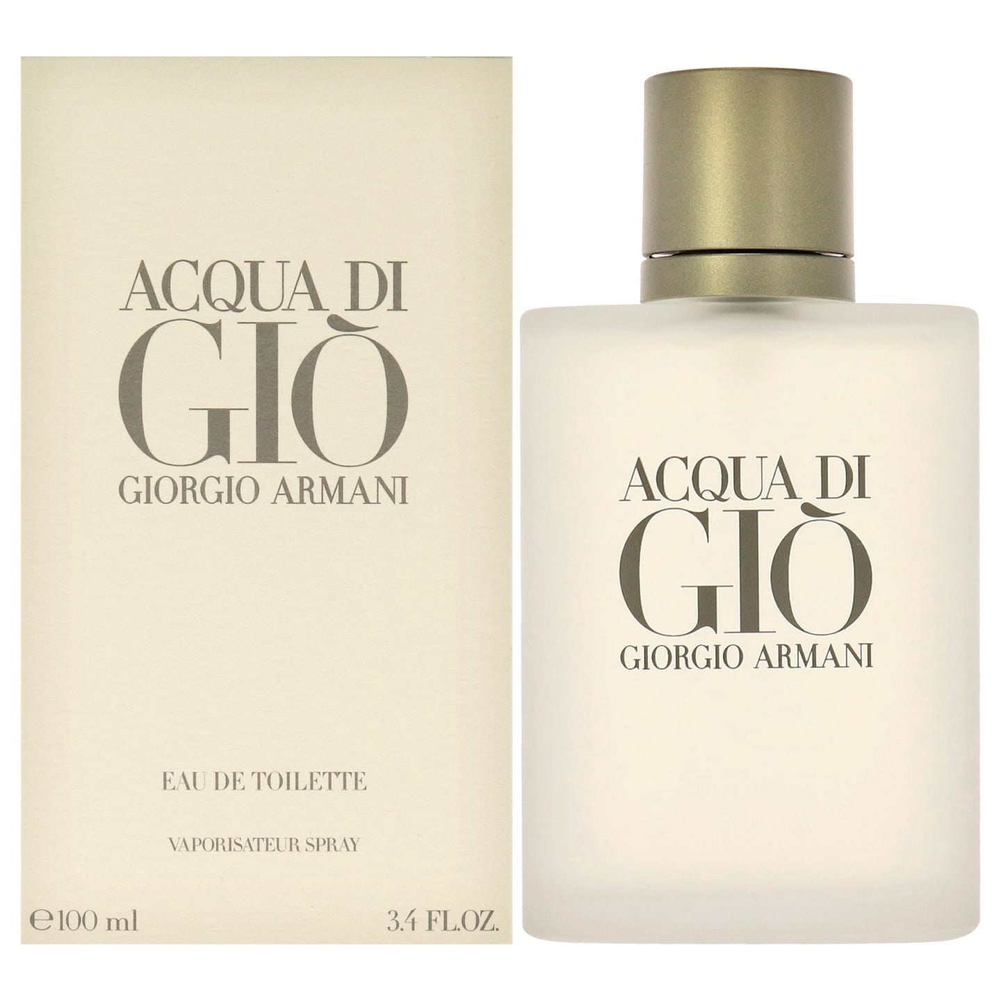 Acqua Di Gio by Giorgio Armani for Men - 3.4 oz 1 each