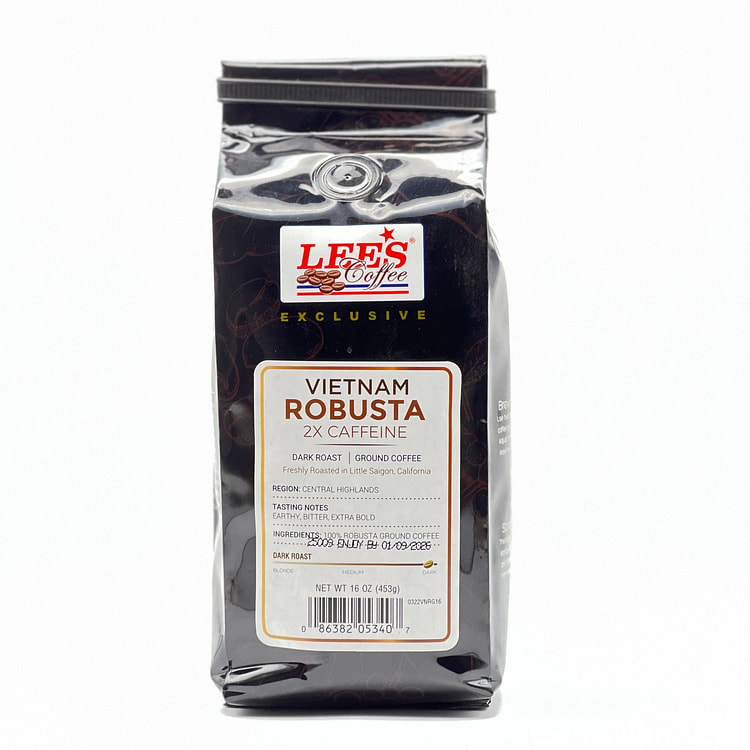LEE'S COFFEE EXCLUSIVE GROUND VIETNAM ROBUSTA BEAN