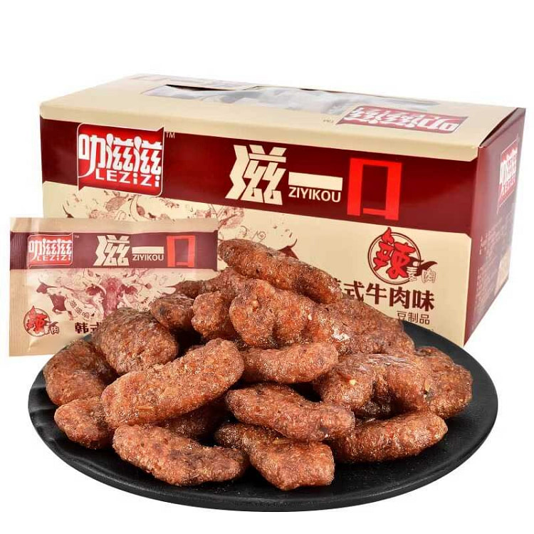 滋一口韩式素牛肉肥牛辣条16g*10 160 克