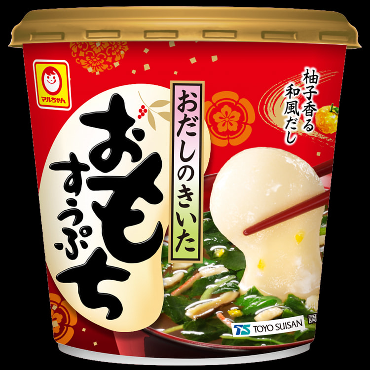 Mochi Rice Cake Soup Cup Broth Dashi Maruchan 38g