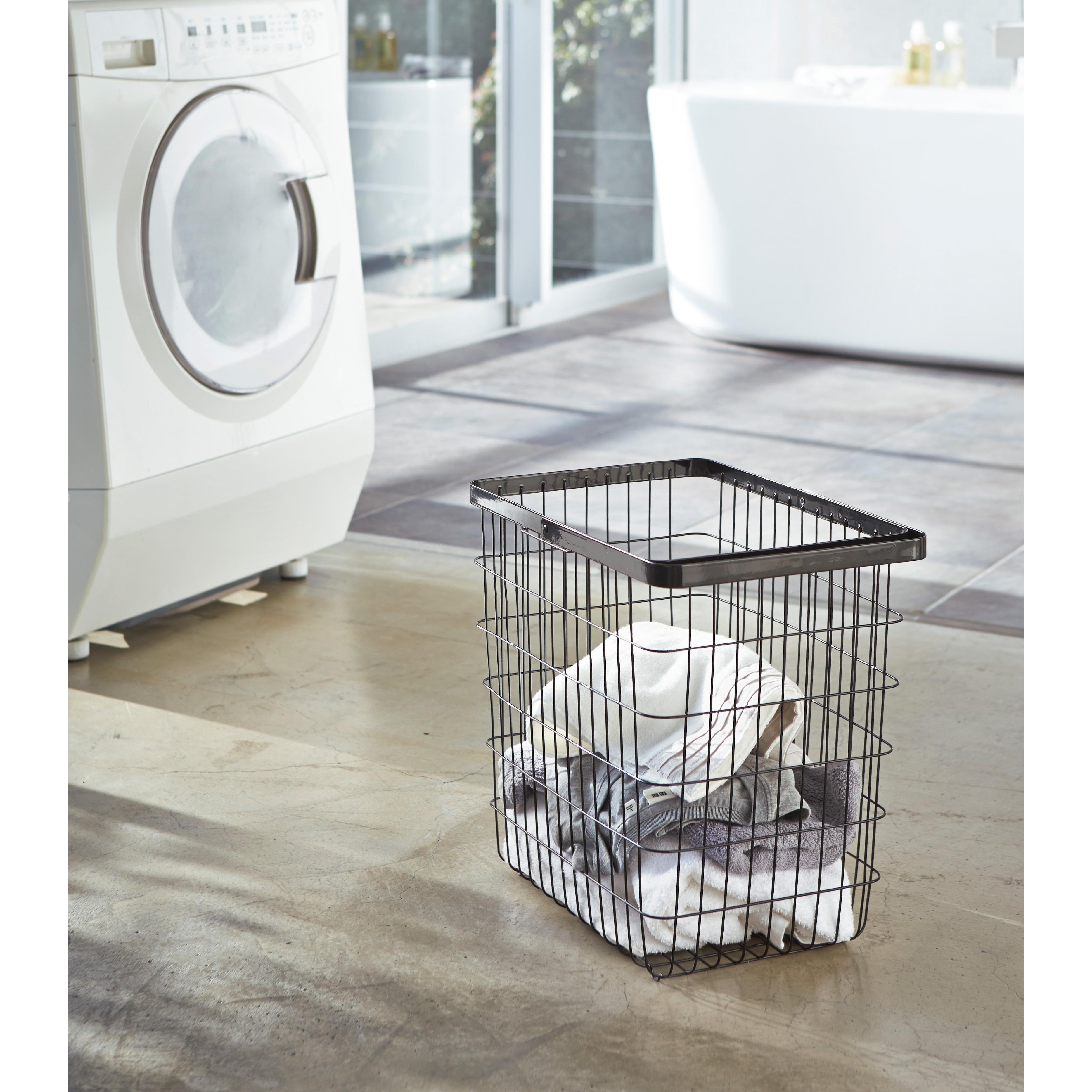 Wire Basket (15" H) - Steel Black 1 each