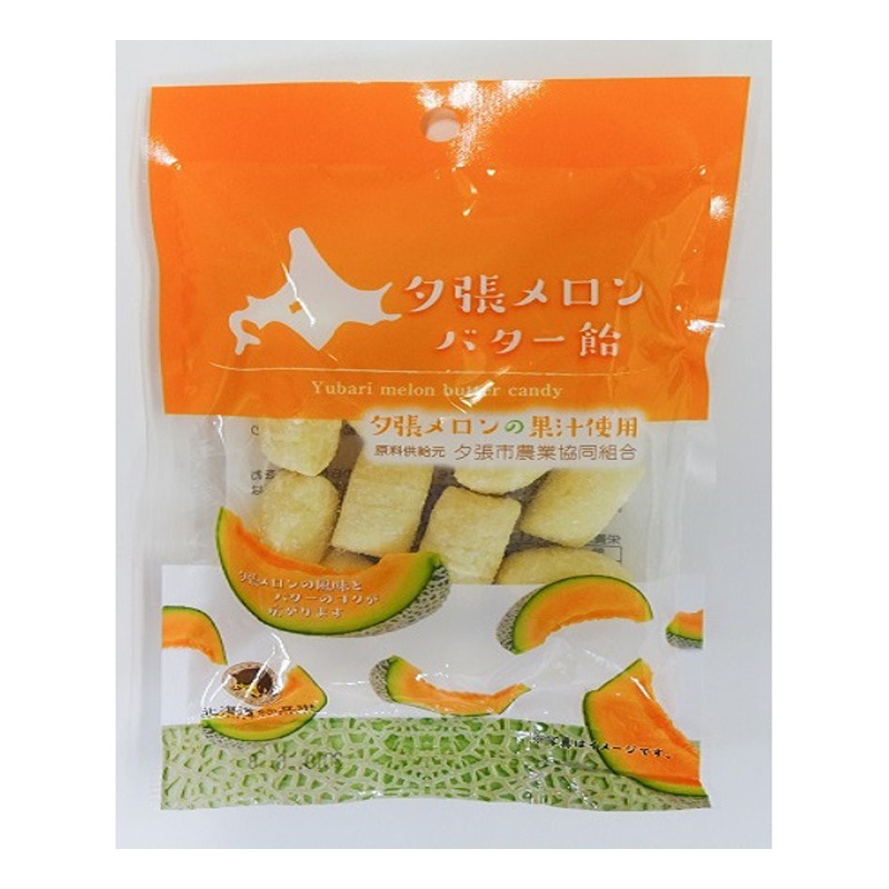 Hokkaido Yuubari Melon Butter Candy 80g 1 pack 1 each